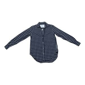 Frank & Eileen Black & White Plaid Cotton Poplin Frank Shirt Size XS